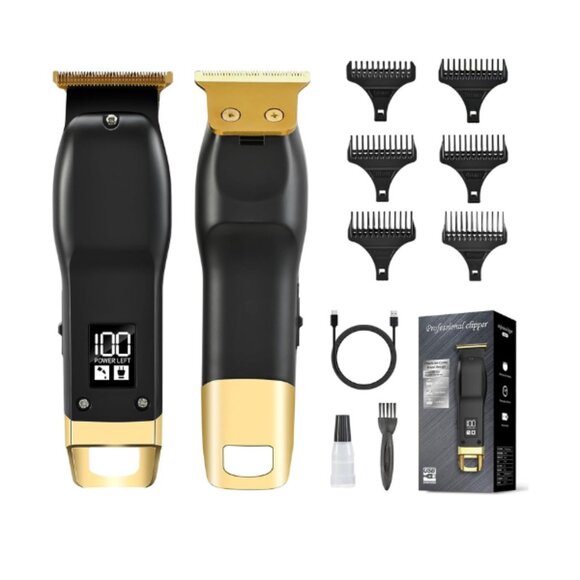 Beard Trimmer for Men - Rechargeable Men's Hair Clippers & Razor, Cordless Hair - Picture 1 of 7